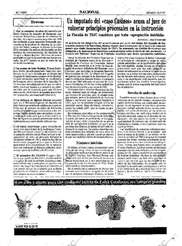 ABC MADRID 12-07-1997 página 42
