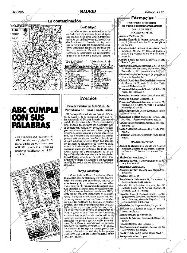 ABC MADRID 12-07-1997 página 62