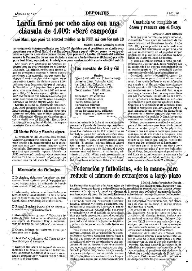 ABC MADRID 12-07-1997 página 87