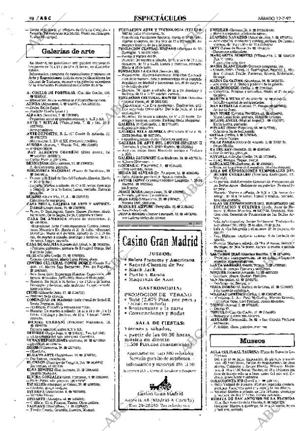 ABC MADRID 12-07-1997 página 98