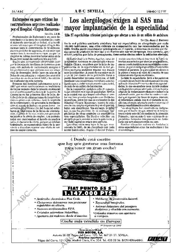 ABC SEVILLA 12-07-1997 página 54