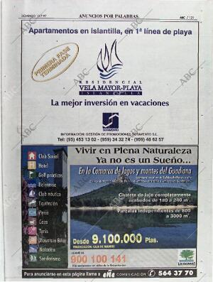 ABC MADRID 13-07-1997 página 121