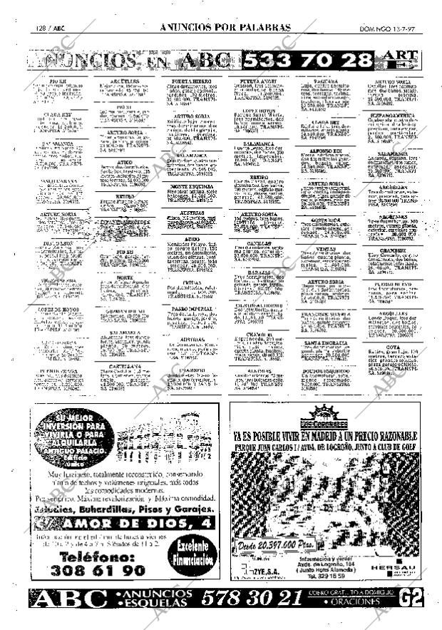 ABC MADRID 13-07-1997 página 128