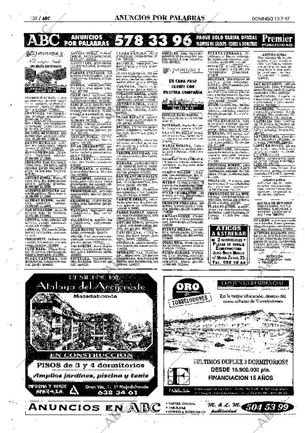 ABC MADRID 13-07-1997 página 130