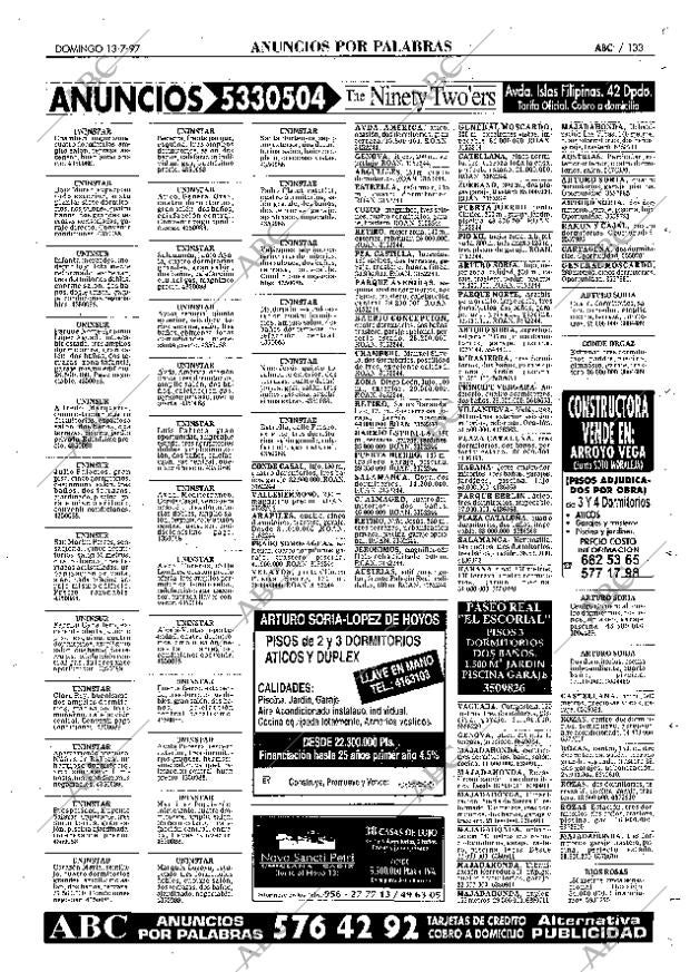 ABC MADRID 13-07-1997 página 133