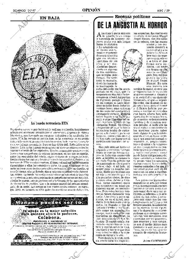 ABC MADRID 13-07-1997 página 29