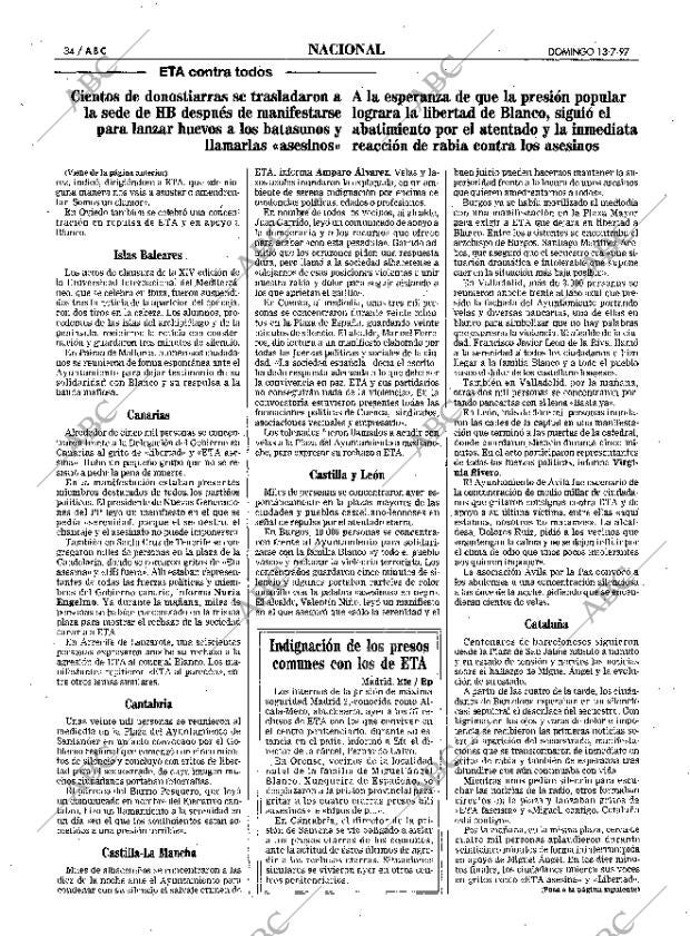 ABC MADRID 13-07-1997 página 34