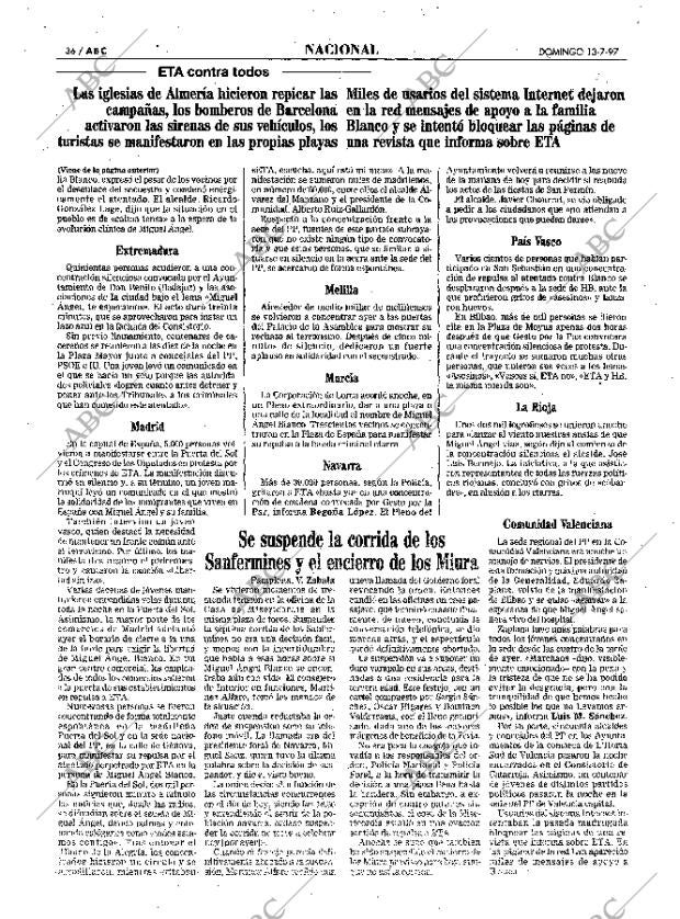 ABC MADRID 13-07-1997 página 36