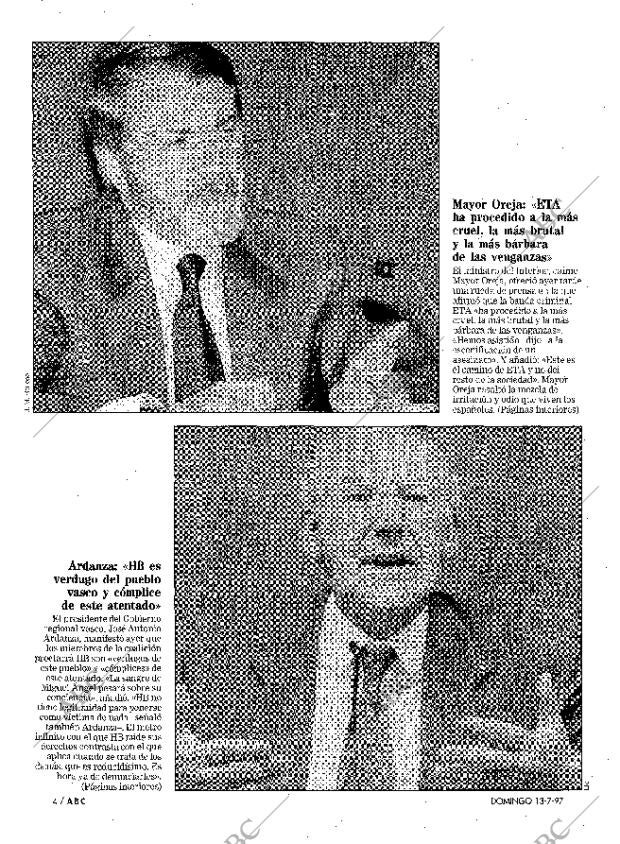 ABC MADRID 13-07-1997 página 4