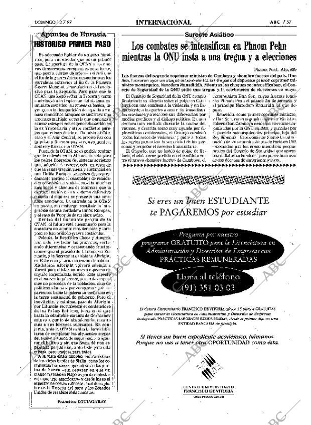 ABC MADRID 13-07-1997 página 57