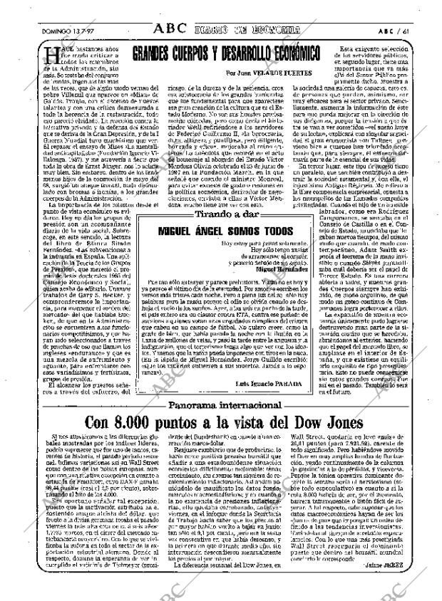 ABC MADRID 13-07-1997 página 61