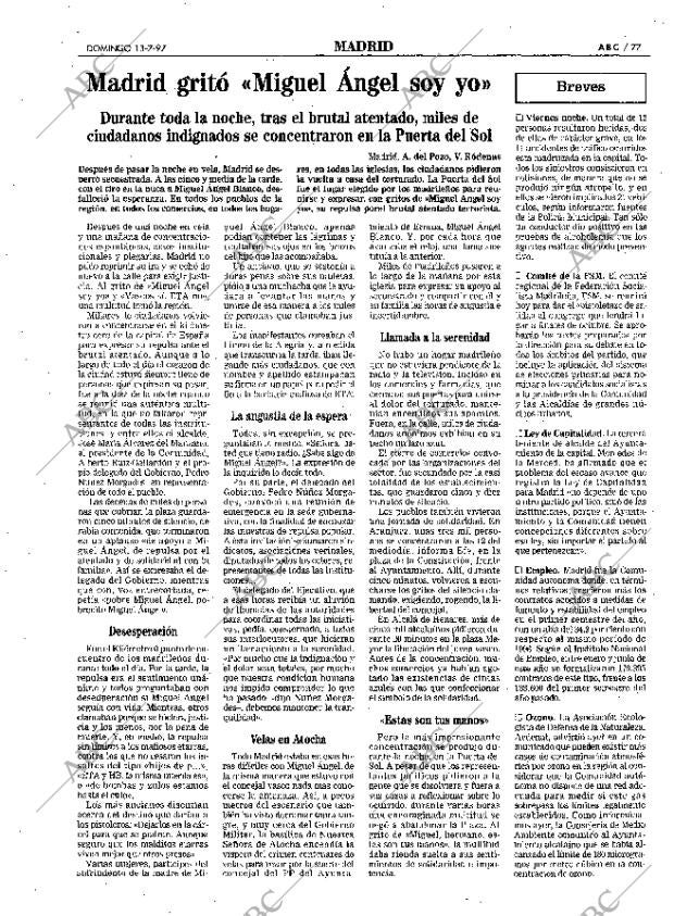 ABC MADRID 13-07-1997 página 77