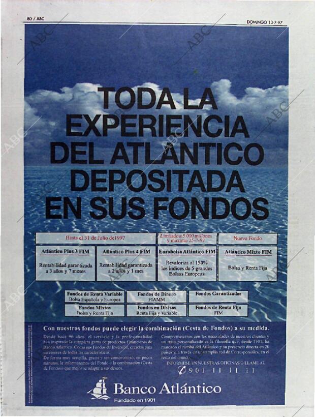 ABC MADRID 13-07-1997 página 80