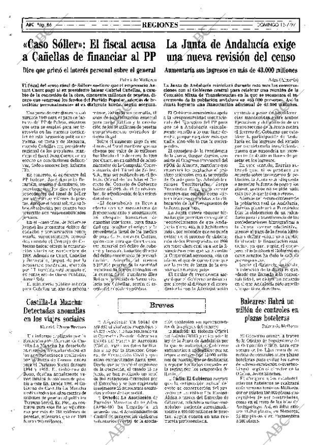 ABC MADRID 13-07-1997 página 86