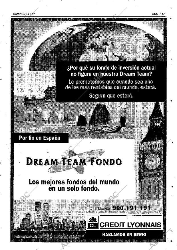 ABC MADRID 13-07-1997 página 87