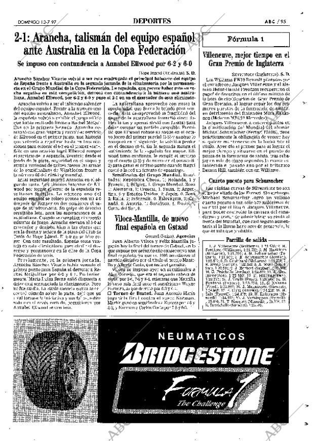 ABC MADRID 13-07-1997 página 95