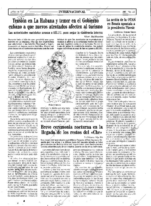 ABC MADRID 14-07-1997 página 43