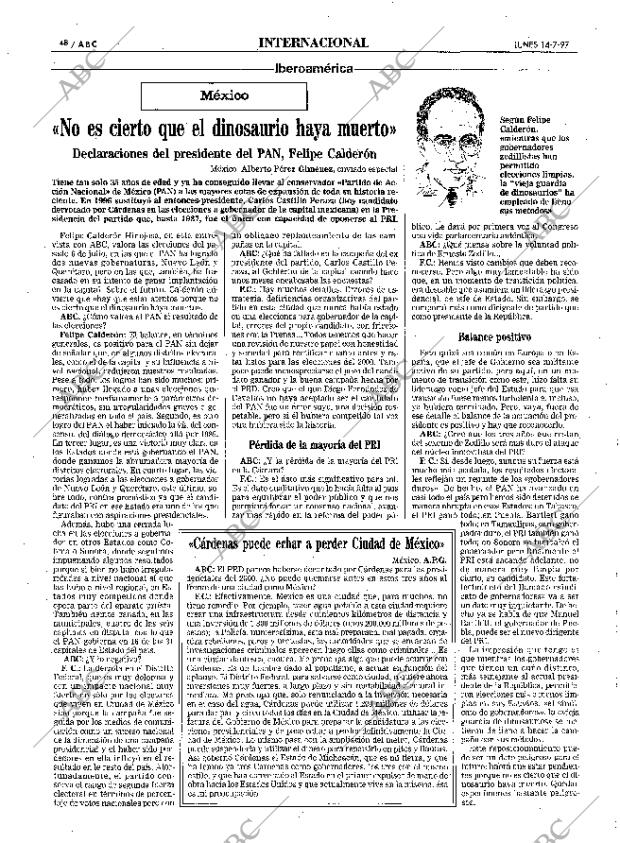 ABC MADRID 14-07-1997 página 48