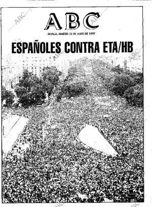 ABC SEVILLA 15-07-1997 página 1