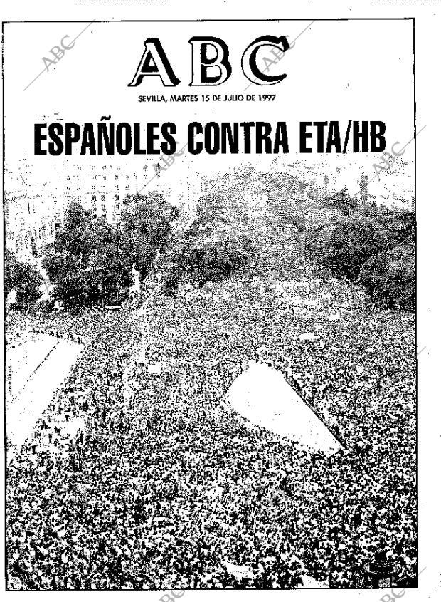 ABC SEVILLA 15-07-1997 página 1