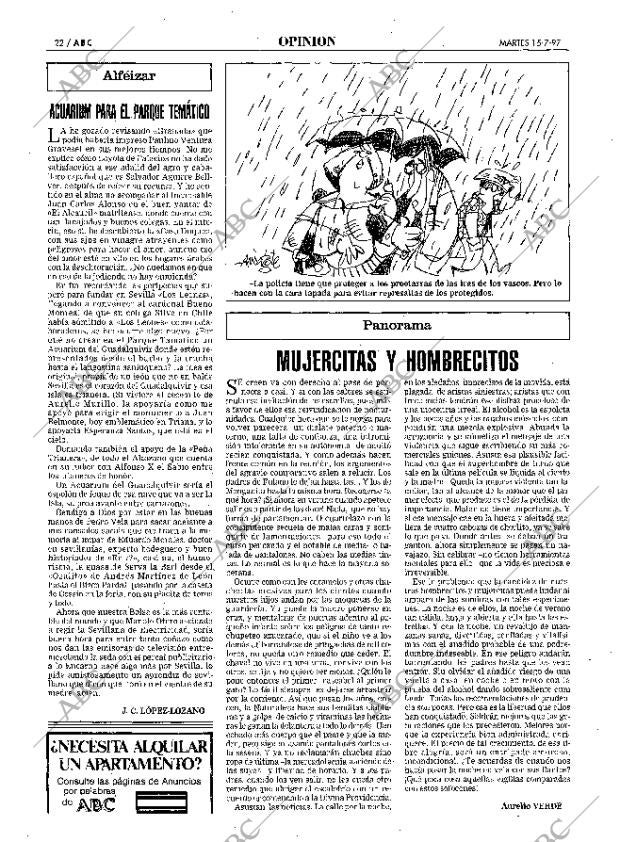 ABC SEVILLA 15-07-1997 página 22