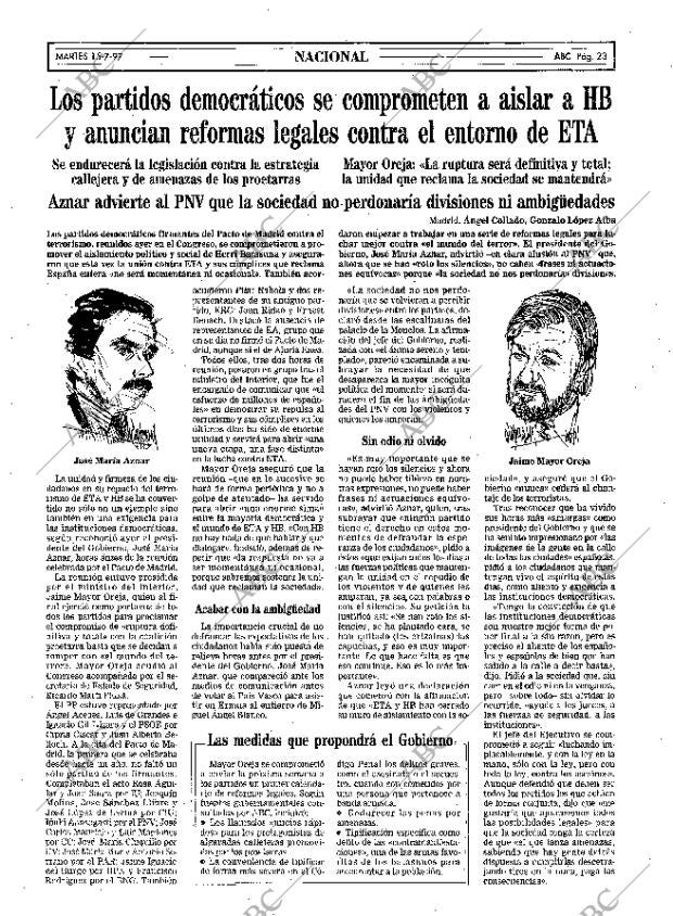 ABC SEVILLA 15-07-1997 página 23