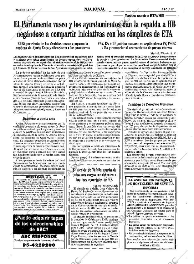 ABC SEVILLA 15-07-1997 página 27
