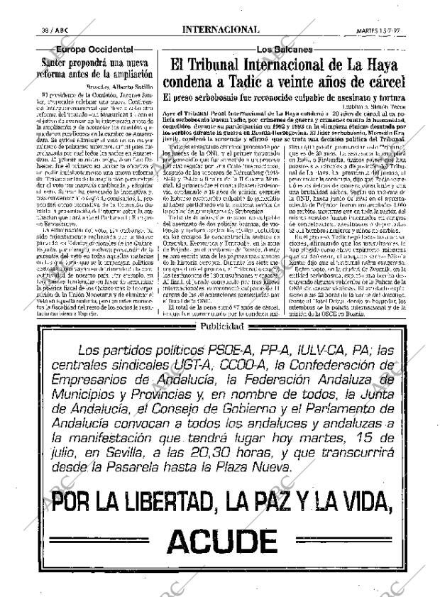 ABC SEVILLA 15-07-1997 página 38