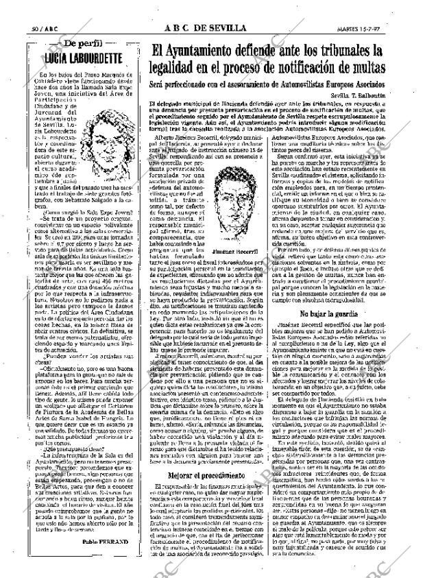 ABC SEVILLA 15-07-1997 página 50