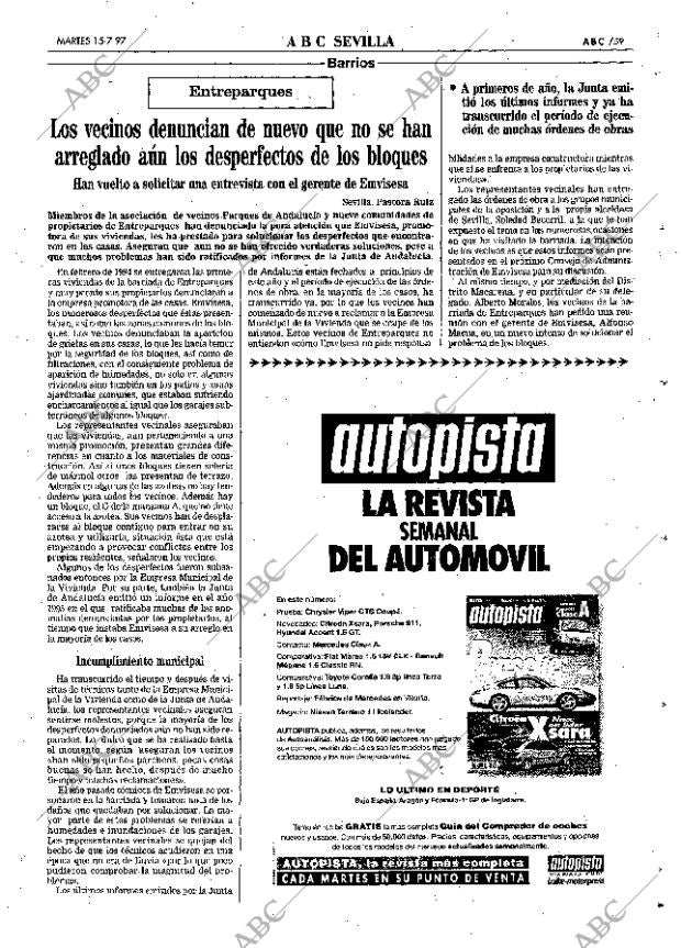 ABC SEVILLA 15-07-1997 página 59