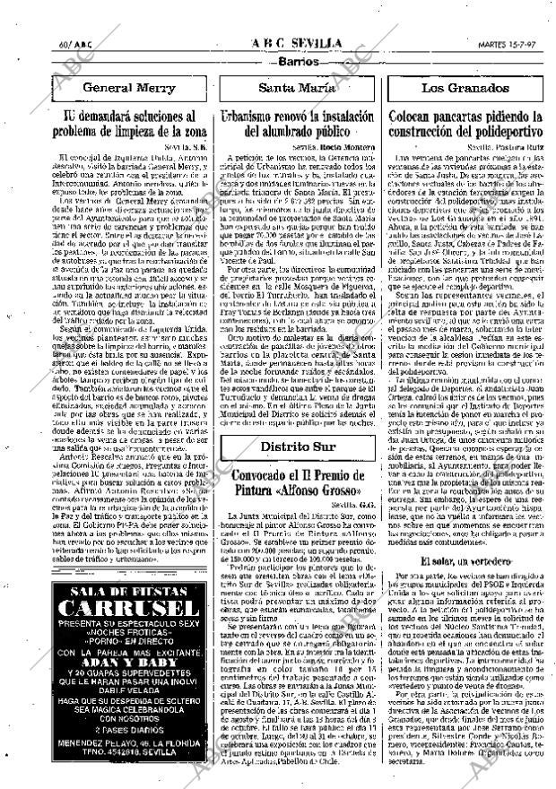 ABC SEVILLA 15-07-1997 página 60