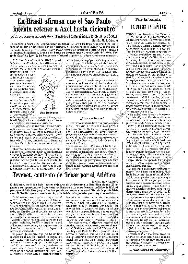 ABC SEVILLA 15-07-1997 página 77