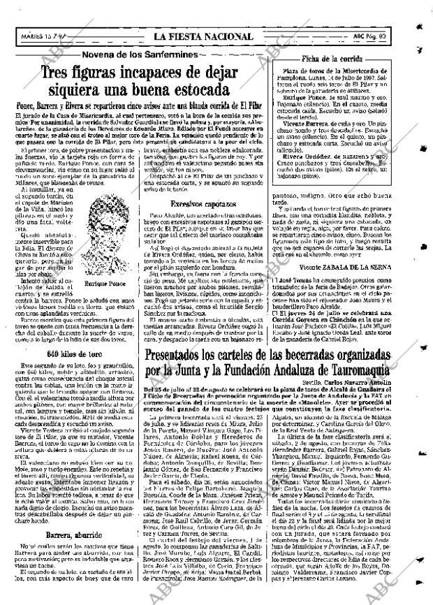 ABC SEVILLA 15-07-1997 página 83