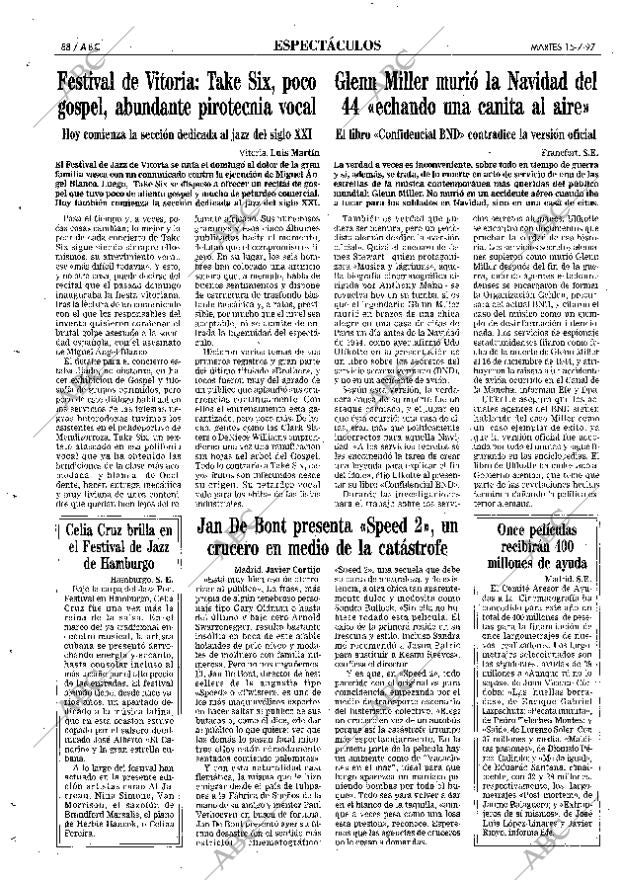 ABC SEVILLA 15-07-1997 página 88