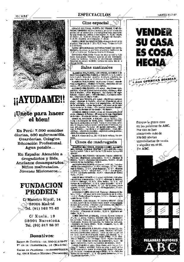 ABC SEVILLA 15-07-1997 página 90