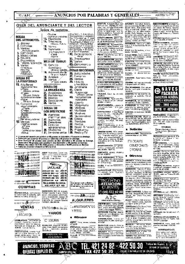 ABC SEVILLA 15-07-1997 página 92