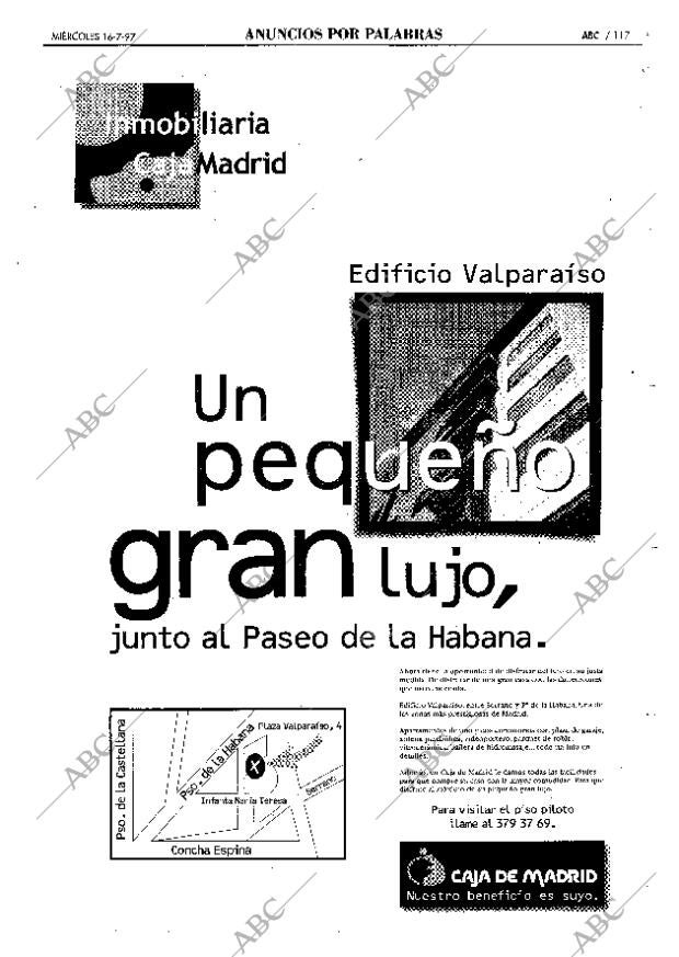 ABC MADRID 16-07-1997 página 117