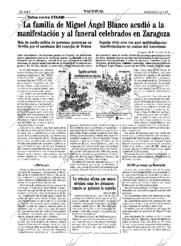 ABC MADRID 16-07-1997 página 22