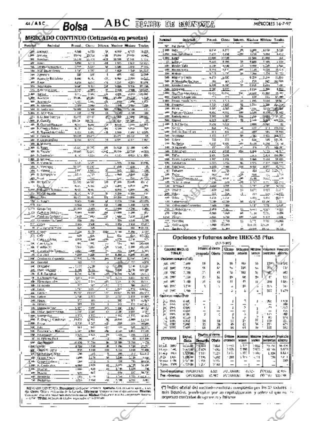 ABC MADRID 16-07-1997 página 44