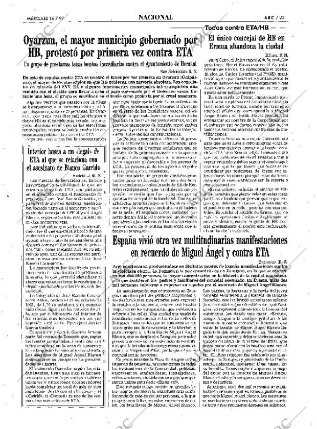 ABC SEVILLA 16-07-1997 página 23