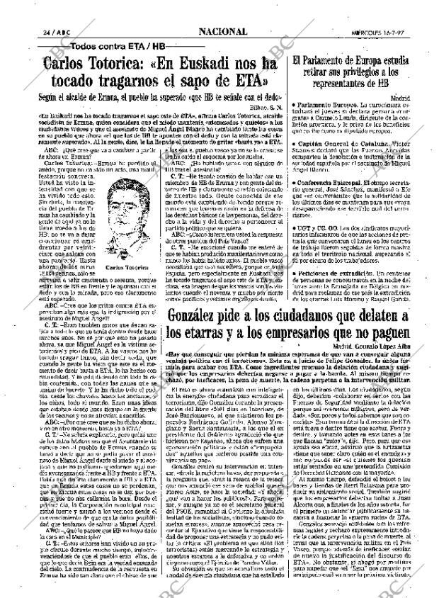 ABC SEVILLA 16-07-1997 página 24