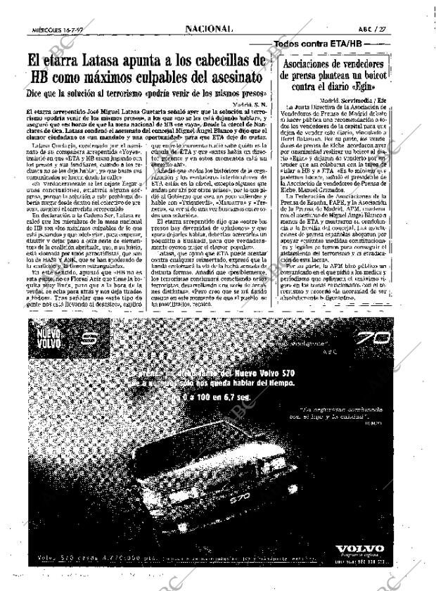 ABC SEVILLA 16-07-1997 página 27