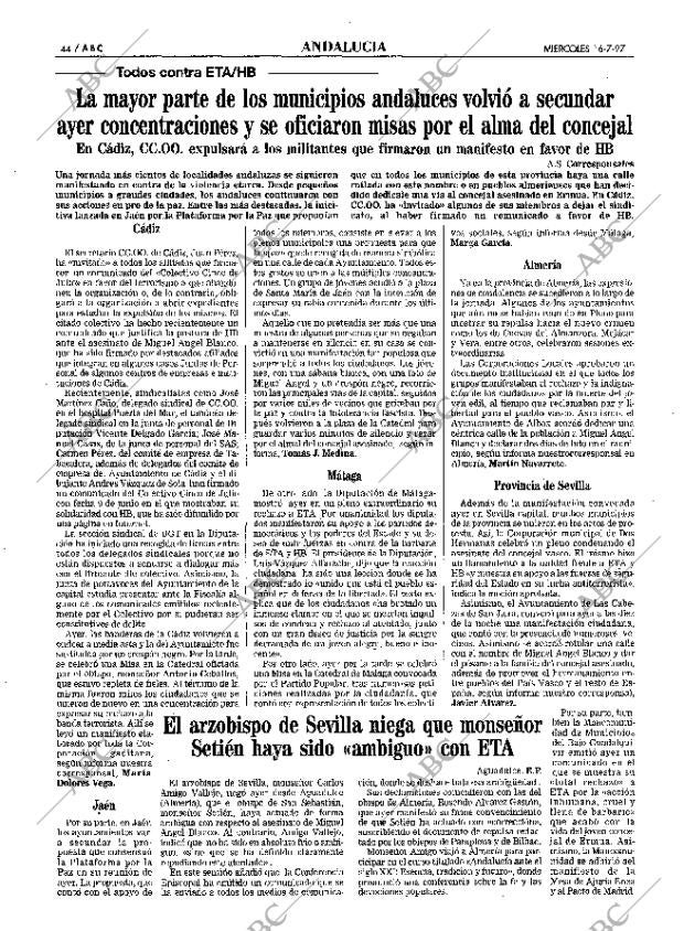 ABC SEVILLA 16-07-1997 página 44