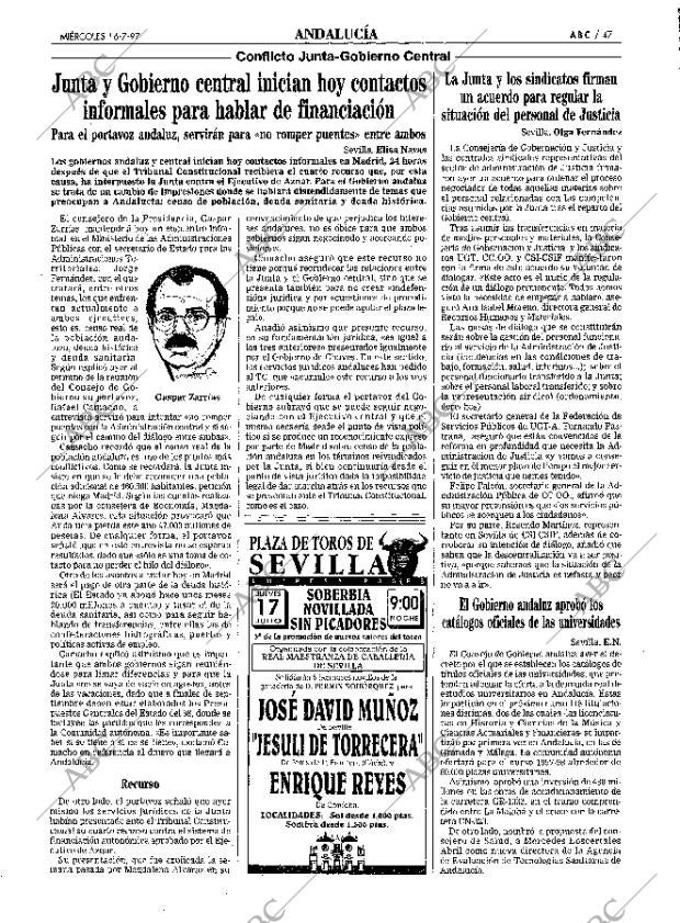 ABC SEVILLA 16-07-1997 página 47