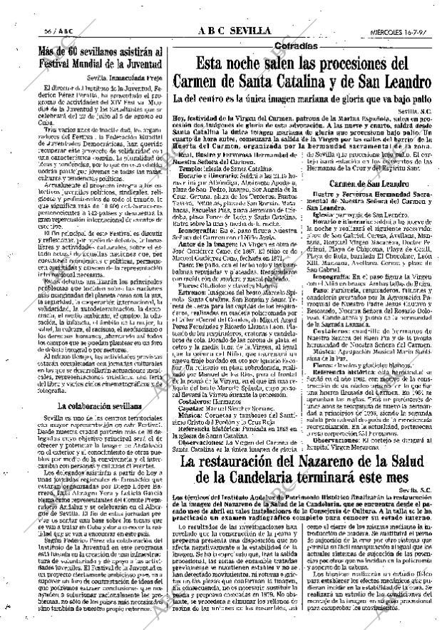 ABC SEVILLA 16-07-1997 página 56