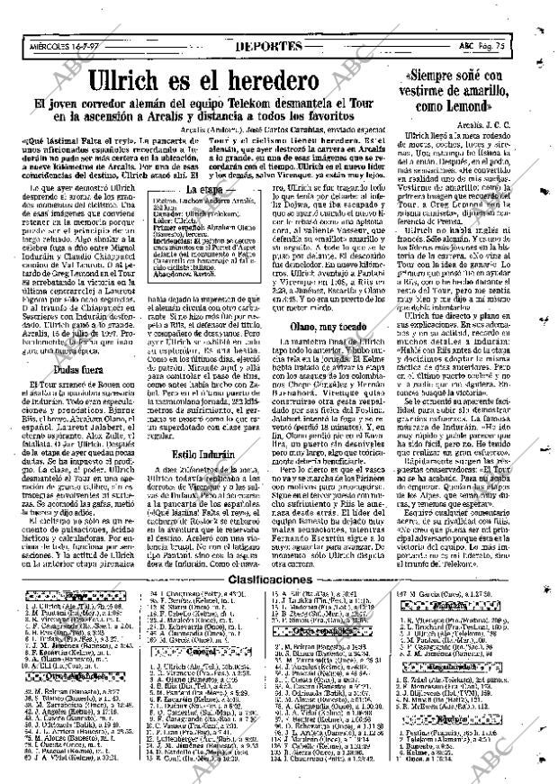 ABC SEVILLA 16-07-1997 página 75