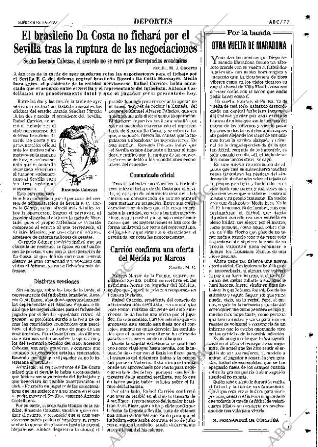 ABC SEVILLA 16-07-1997 página 77