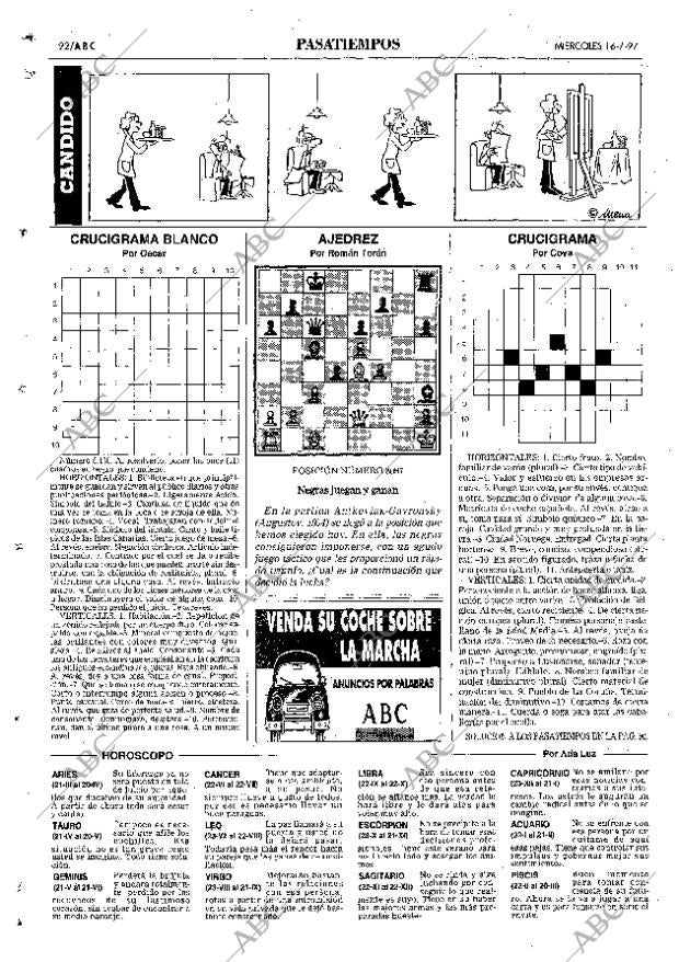 ABC SEVILLA 16-07-1997 página 92