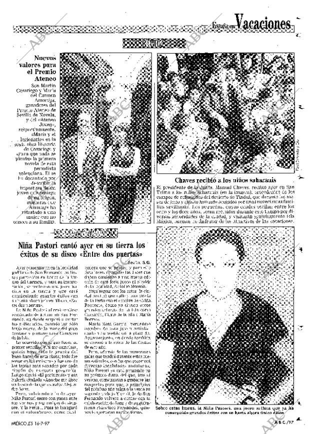 ABC SEVILLA 16-07-1997 página 97