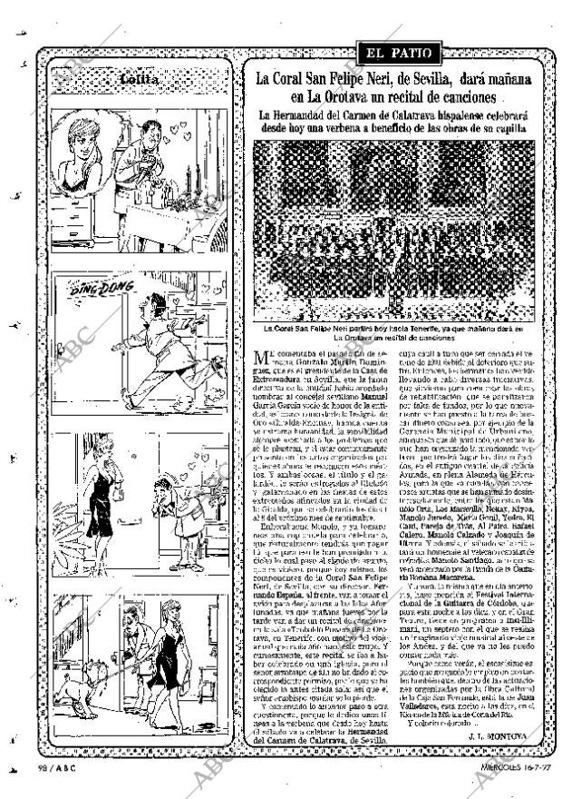 ABC SEVILLA 16-07-1997 página 98